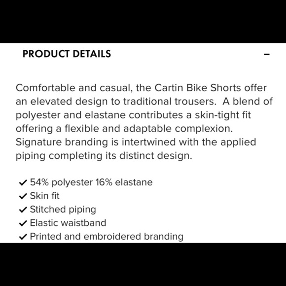 Kappa yellow biker shorts - Picture 2 of 3